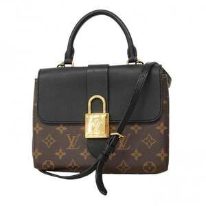 Louis Vuitton Monogram Rocky BB Handbag M44141 Brown 2-way bag for women P269...
